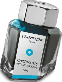 Caran D'Ache Chromatics Inkt Hypnotic Turquoise 50ml