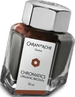 Caran D'Ache Chromatics Inkt Organic Brown 50ml