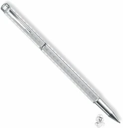 Caran D'Ache Ecridor Chevron Zilver Roller