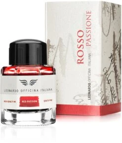 Leonardo Inkt Rosso Passione 40ml Inkt In Fles