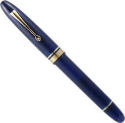 Omas Ogiva Blauw En Goud Vulpen
