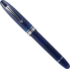 Omas Ogiva Blauw En Zilver Vulpen