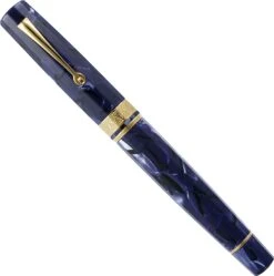 Omas Paragon Blue Royale En Goud Vulpen