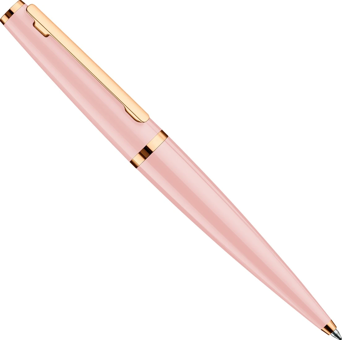 Otto Hutt Design 06 Roze Lak Balpen Met Rosegoud Finish