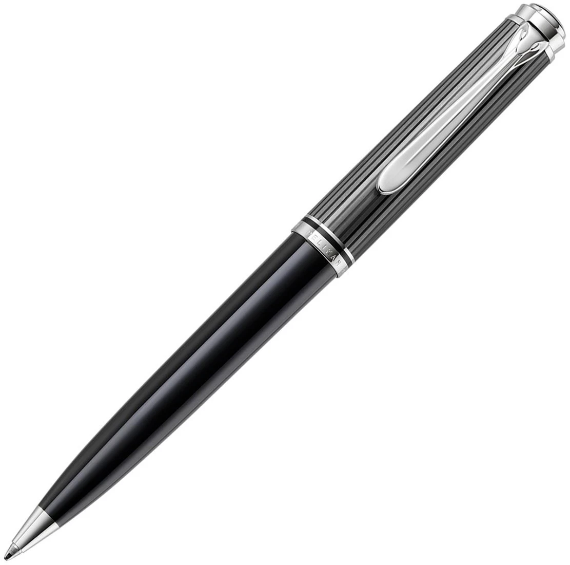 Pelikan K805 Stresemann Balpen Zwart/grijs