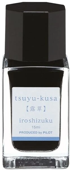Pilot Iroshizuku Tsuyu-Kusa Blauwe Inkt 15ml