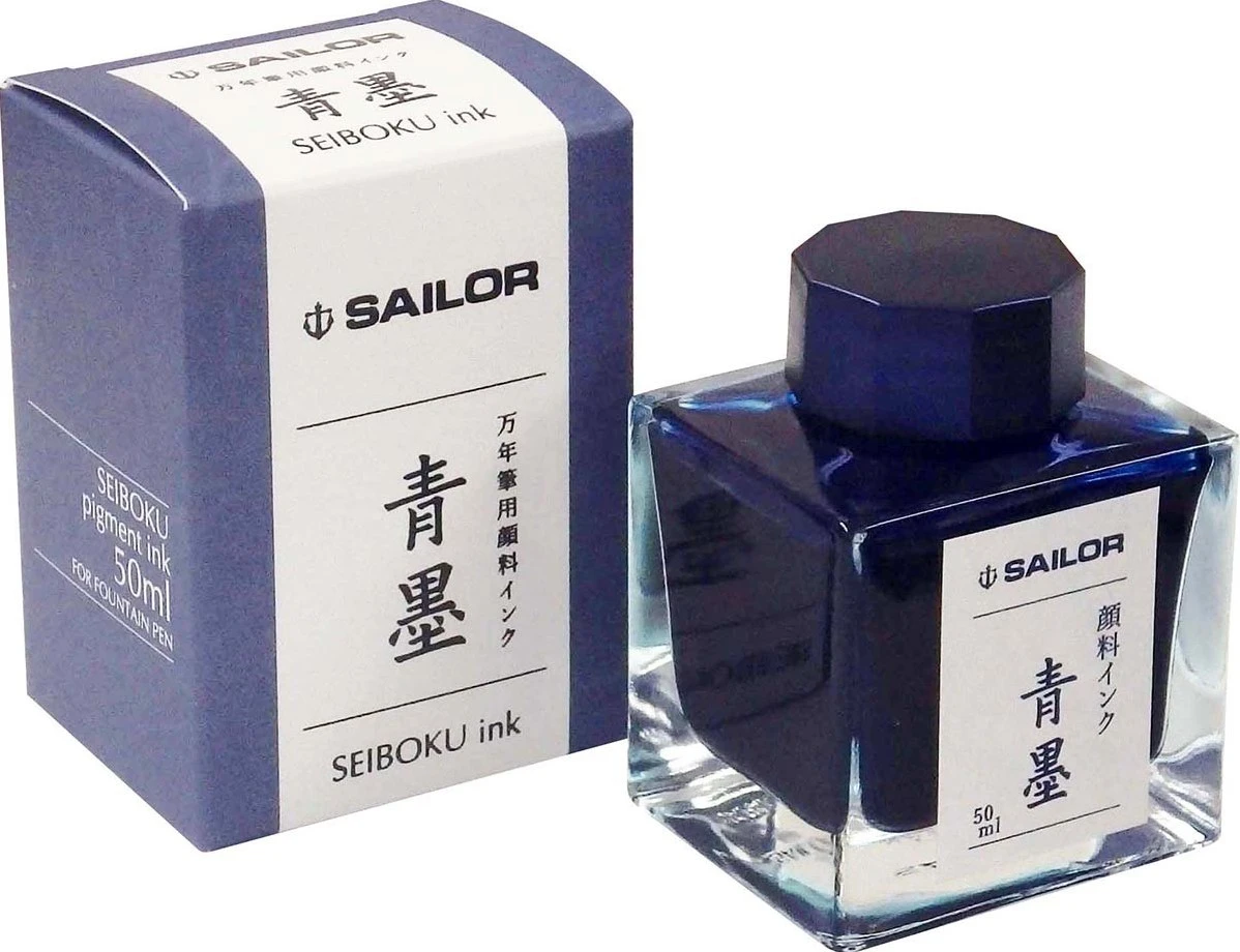 Sailor Sei-Boku Pigment Inkt Blauw-zwart